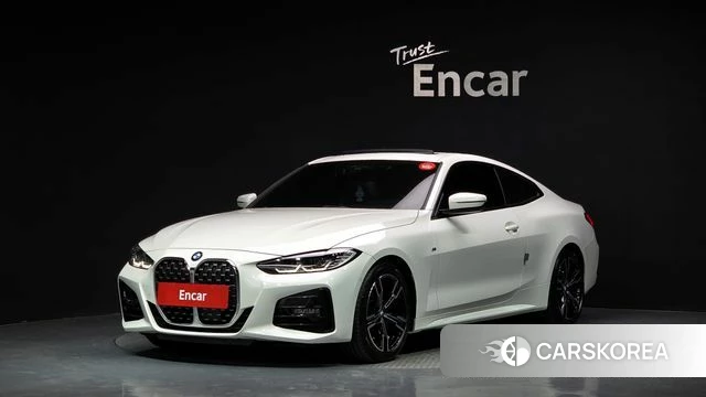 BMW 4 Series (G22) 2021 Белый из Кореи