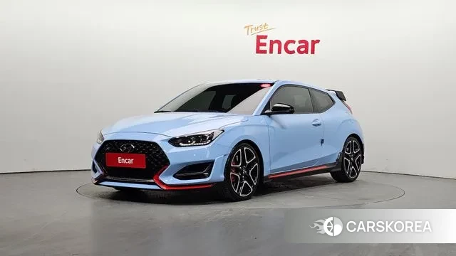 Hyundai Veloster (JS) 2019 Синий из Кореи