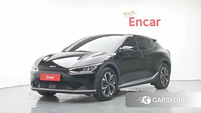 Kia EV6 2022 Черный из Кореи