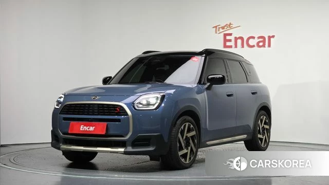 Mini Cooper S Countryman 3rd Generation 2025 Небесно-голубой из Кореи