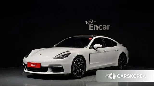 Porsche Panamera (971) 2018 Белый из Кореи