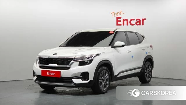 Kia Seltos 2021 Белый из Кореи
