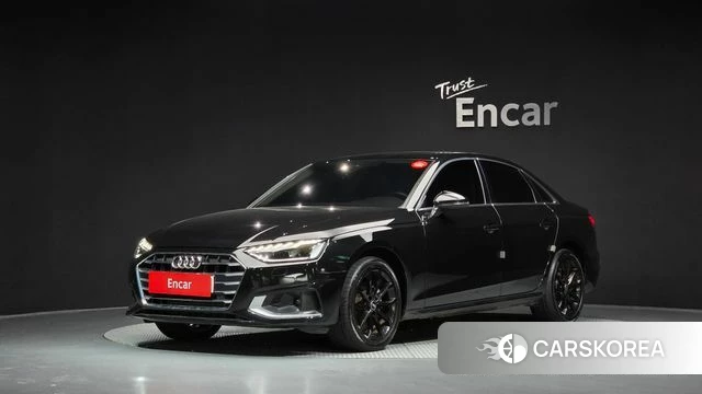 Audi A4 (B9) 2023 Черный из Кореи