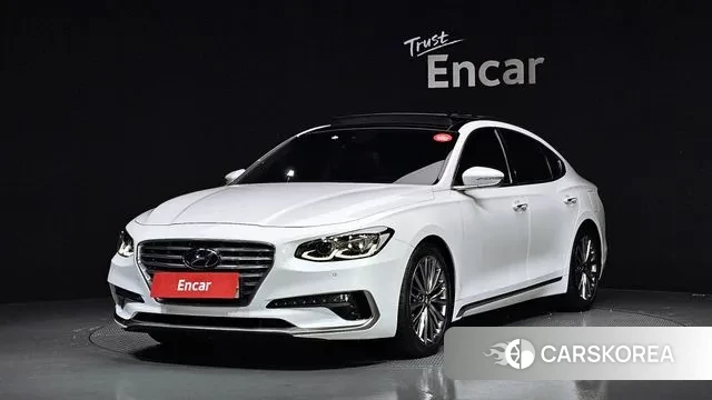 Hyundai Grandeur IG 2018 Белый из Кореи