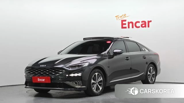 Kia K8 Hybrid 2023 Серый из Кореи