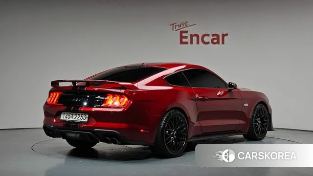Ford Mustang 2019 Красный из Кореи