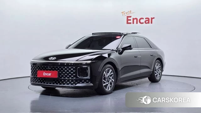 Hyundai Grandeur Hybrid (GN7) 2024 Черный из Кореи