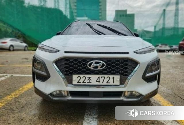 Hyundai Kona 2018 Белый из Кореи