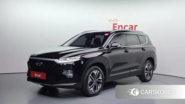 Hyundai Santa Fe TM 2019 Черный из Кореи