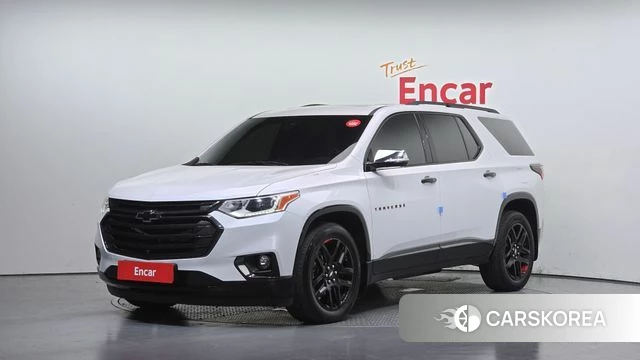 Chevrolet (GM Daewoo) Traverse 2021 Белый из Кореи