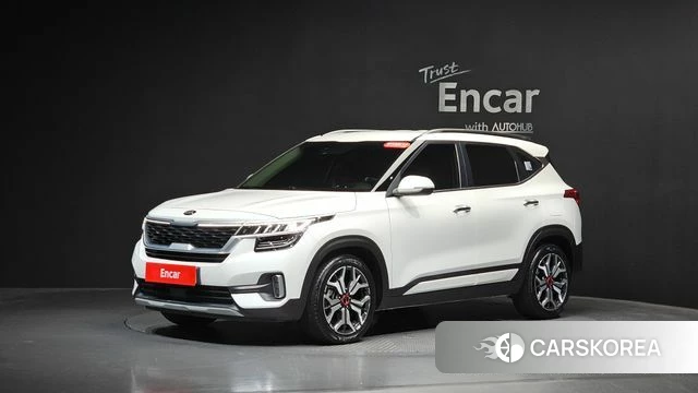 Kia Seltos 2020 Белый из Кореи