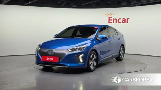 Hyundai Ionic Electric 2018 Синий из Кореи