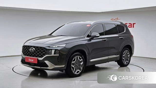 Hyundai The New Santa Fe 2022 Серый из Кореи