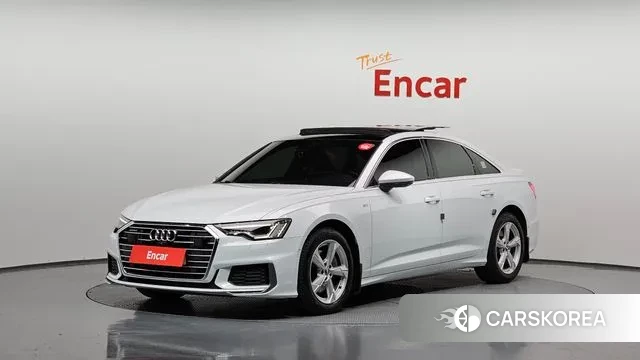 Audi A6 (C8) 2020 Белый из Кореи