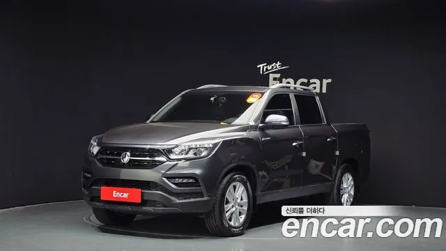Ssangyong Rexton Sports 2020 Серый из Кореи