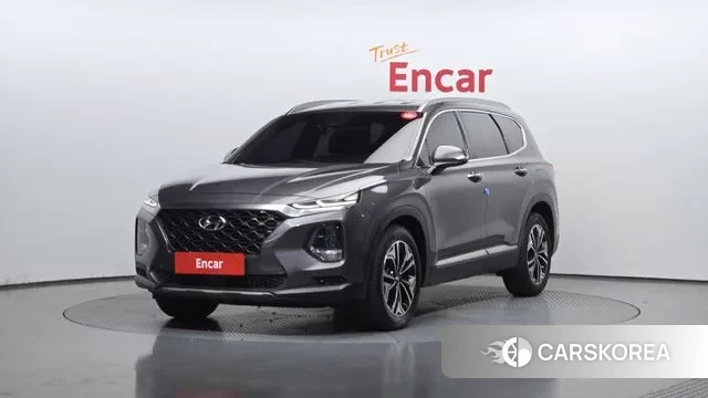 Hyundai Santa Fe TM 2018 Серый из Кореи