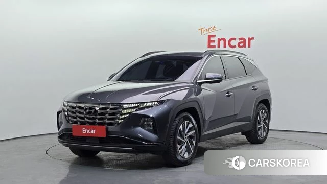 Hyundai Tucson Hybrid (NX4) 2022 Серый из Кореи