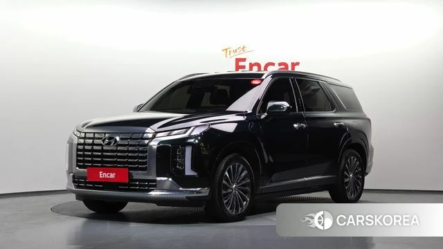 Hyundai The New Palisade 2022 Темно-зеленый из Кореи