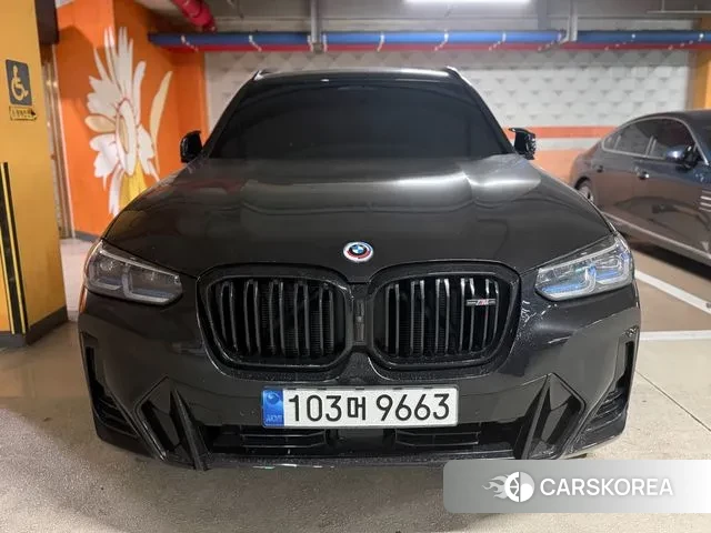BMW X3 (G01) 2022 Черный из Кореи