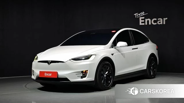Tesla Model X 2019 Белый из Кореи