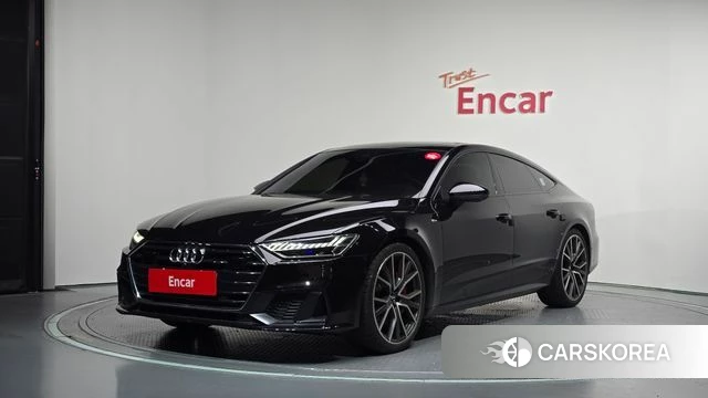 Audi A7 (4K) 2020 Черный из Кореи