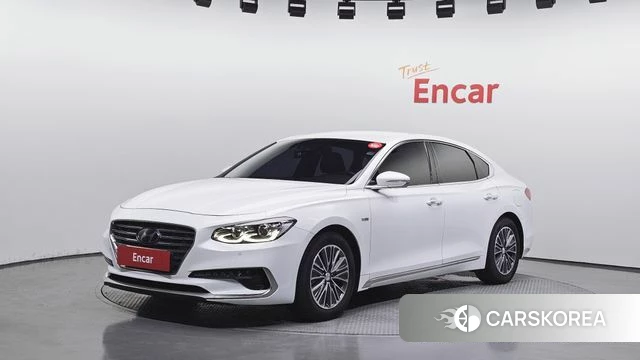 Hyundai Grandeur IG Hybrid 2018 Белый из Кореи