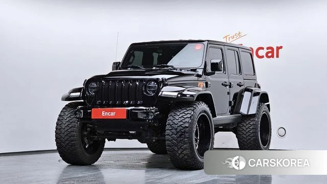 Jeep Wrangler (JL) 2021 Черный из Кореи