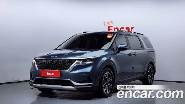 Kia Carnival 4th generation 2022 Синий из Кореи