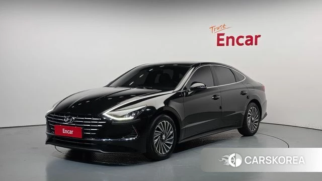 Hyundai Sonata Hybrid (DN8) 2022 Черный из Кореи