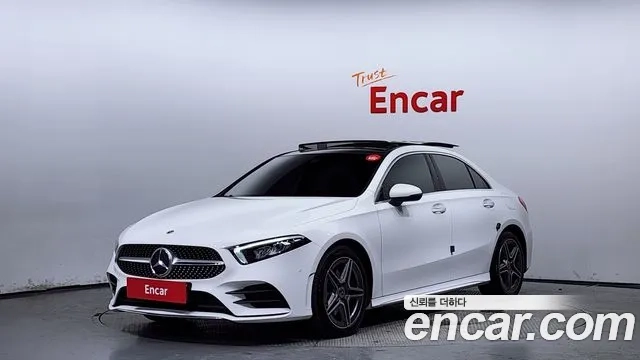 Mercedes-Benz A-Class W177 2022 Белый из Кореи
