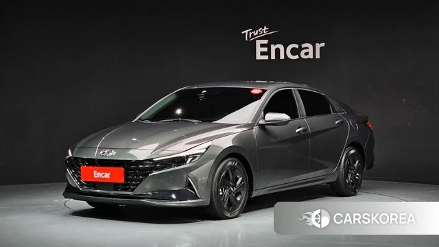 Hyundai Avante (CN7) 2021 Серый из Кореи