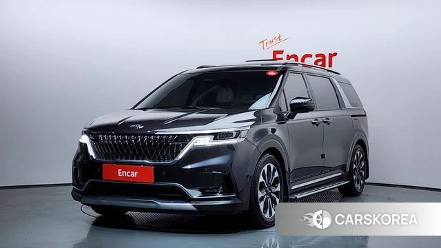 Kia Carnival 4th generation 2021 Серый из Кореи