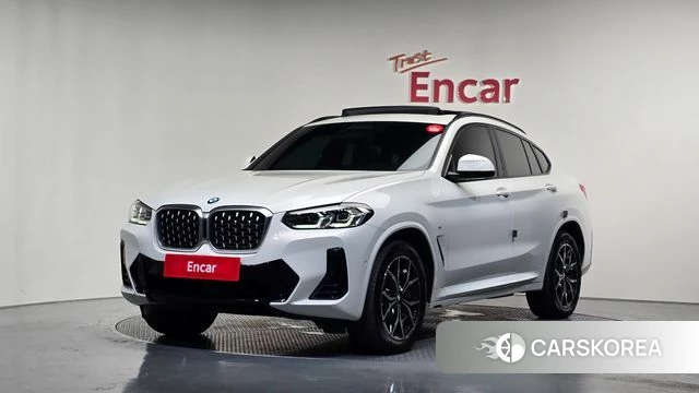 BMW X4 (G02) 2022 Белый из Кореи