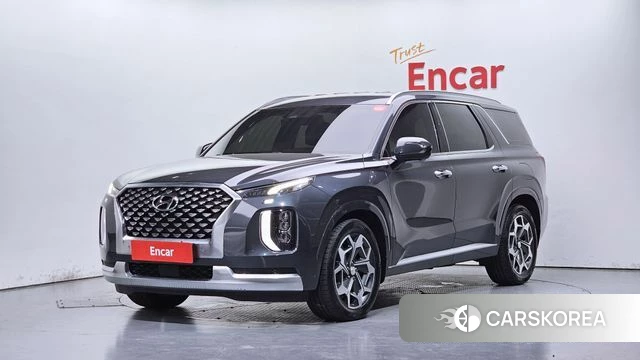 Hyundai Palisade 2021 Серый из Кореи