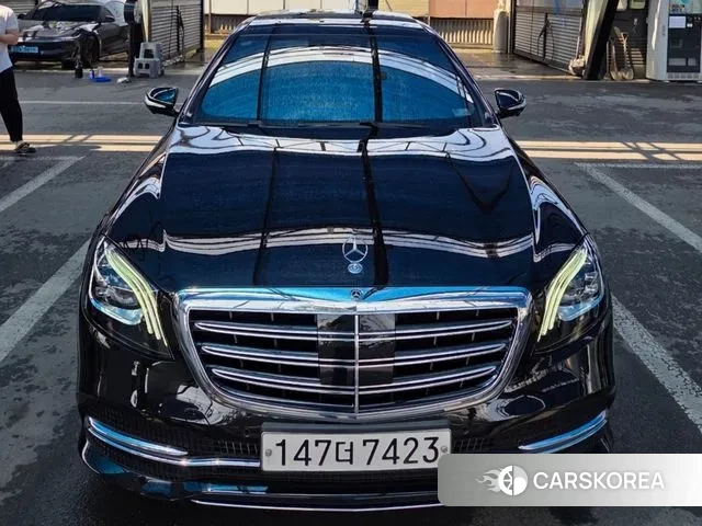 Mercedes-Benz S-Class W222 2019 Черный двухцветный из Кореи