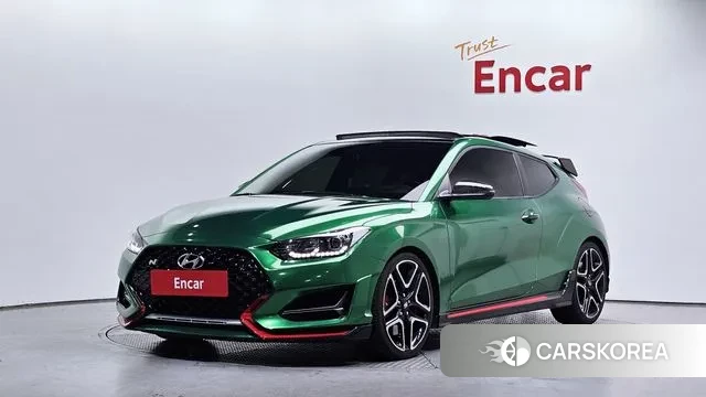 Hyundai Veloster (JS) 2021 Зеленый из Кореи