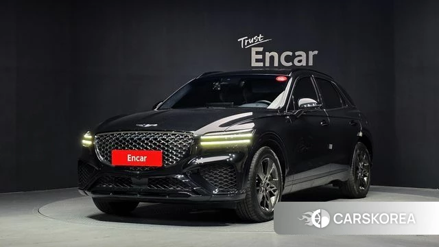 Genesis GV70 2021 Черный из Кореи