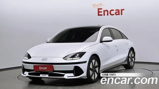 Hyundai Ionic 6 2022 Белый из Кореи