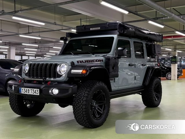Jeep Wrangler (JL) 2024 Синий нефрит из Кореи
