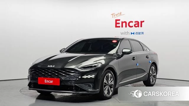 Kia K8 Hybrid 2023 Серый из Кореи