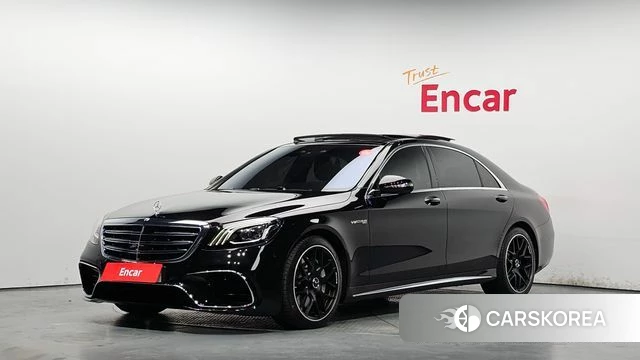 Mercedes-Benz S-Class W222 2018 Черный из Кореи
