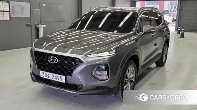 Hyundai Santa Fe TM 2018 Серый из Кореи