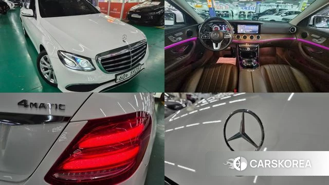 Mercedes-Benz E-Class W213 2019 Белый из Кореи