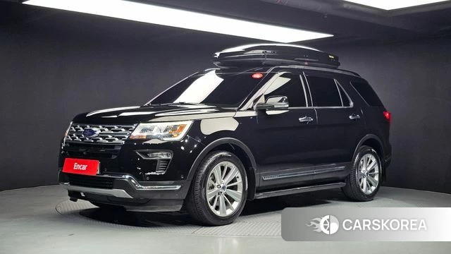Ford Explorer 2019 Черный из Кореи