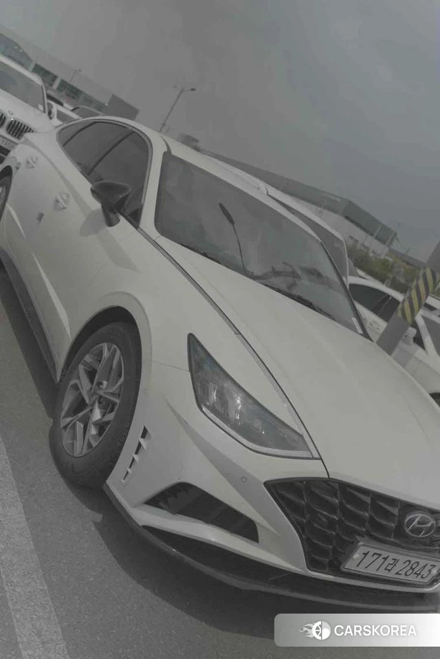 Hyundai Sonata (DN8) 2022 Белый из Кореи