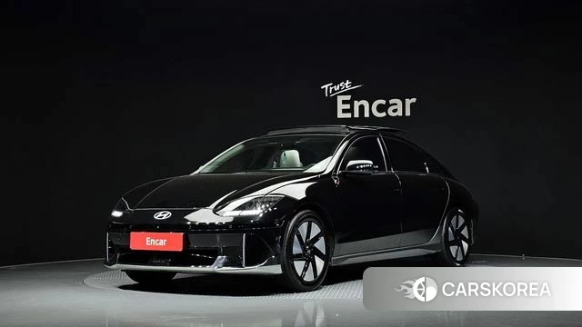 Hyundai Ionic 6 2023 Черный из Кореи