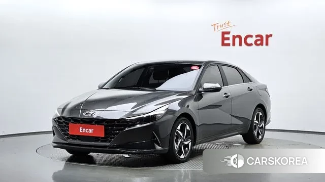 Hyundai Avante (CN7) 2023 Серый из Кореи