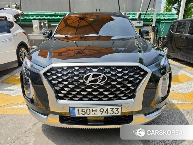Hyundai Palisade 2022 Черный из Кореи