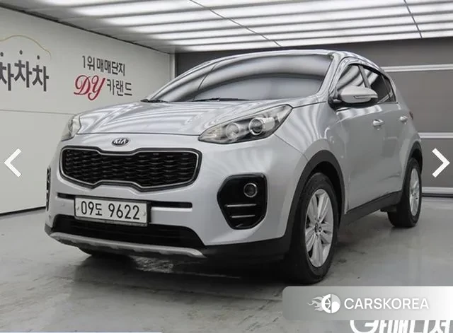 Kia Sportage 4th Generation 2018 Серебряный из Кореи