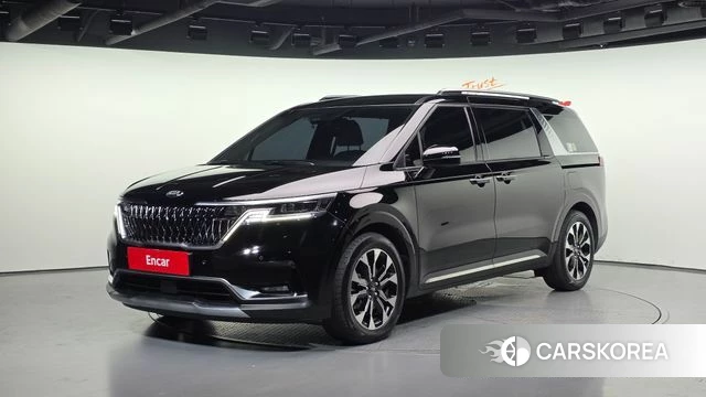 Kia Carnival 4th generation 2021 Черный из Кореи
